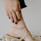 Maisie Glass Bracelet – Ruby