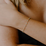 Ellie Enamel Bracelet - Turquoise