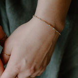 Ellie Enamel Bracelet - Cinderella Blue