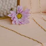 Luna Moon Bar Chain Bracelet
