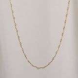 Luna Moon Bar Chain Necklace