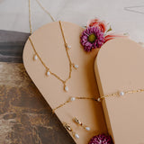 Eden Pearl Droplet Necklace