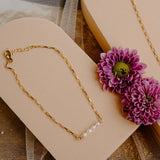 Eden Pearl Quad Bracelet