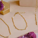 Esme Sculpted Bar Chain Bracelet