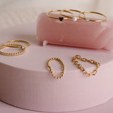 Paige Paperclip Chain Ring