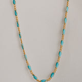Maisie Glass Necklace – Turquoise