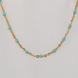 Ellie Enamel Bracelet - Turquoise